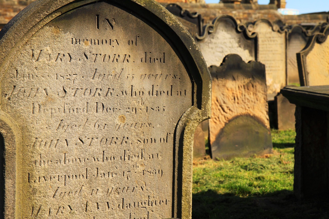 QR Codes on Gravestones